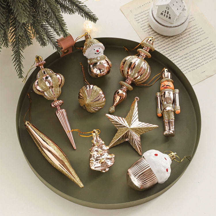 2pcs Christmas Decoration Christmas Tree Pendant Hanging Ornament, Style: Christmas Tree