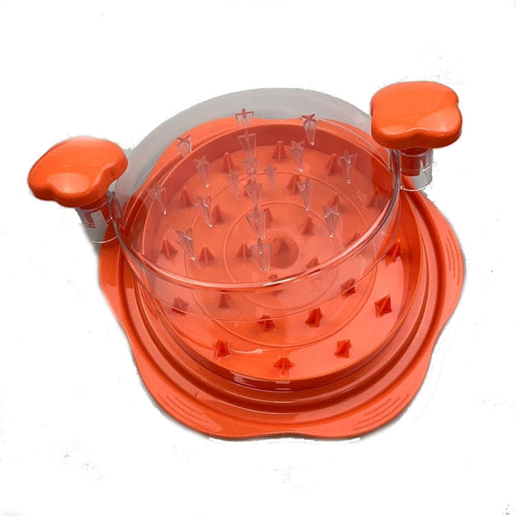 10 Inch Chicken Shredder Machine With Transparent Lid Anti-Slip Meat Shredder Tool(Round Cover Or...