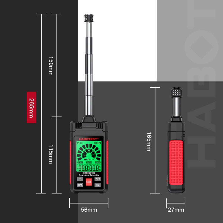 HABOTEST Combustible Gas Methane Leak Detector