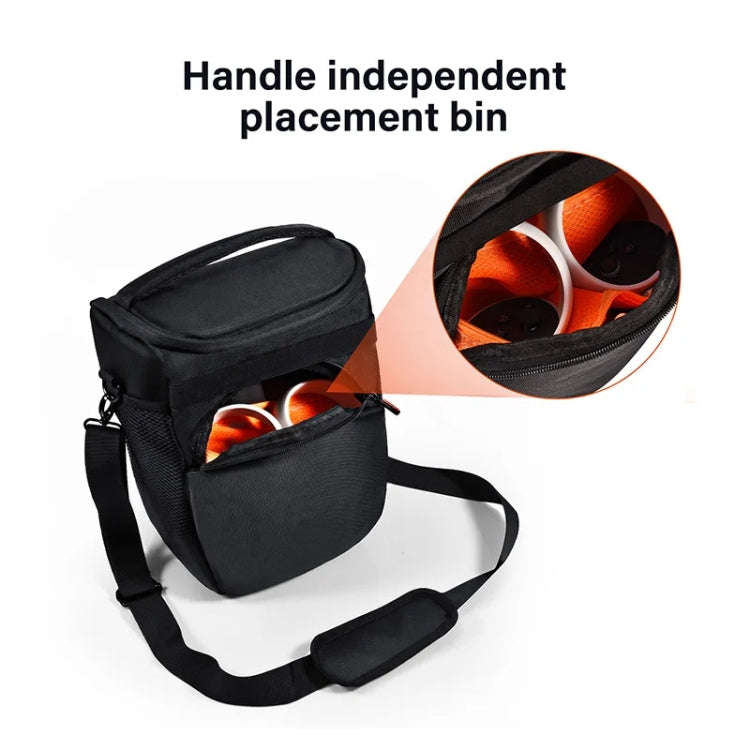 STARTRC GAMES VR Universal Storage Bag Handheld Crossbody Bag(Black)