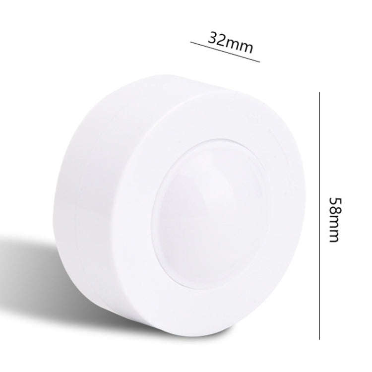 Remote Control Induction Night Light Bedroom Wardrobe LED Push-Button Light(2 Remote Controls + 3...