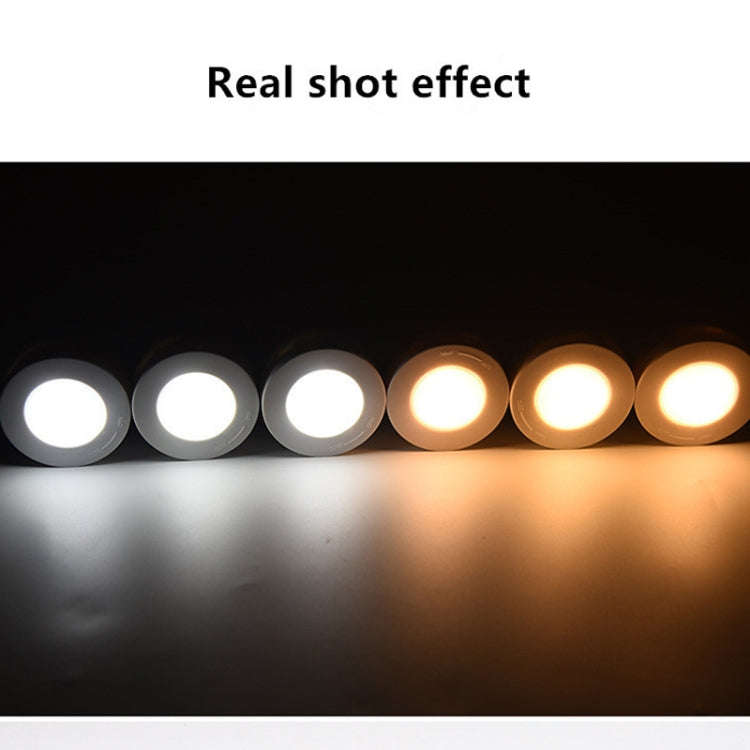 Remote Control Induction Night Light Bedroom Wardrobe LED Push-Button Light(2 Remote Controls + 3...