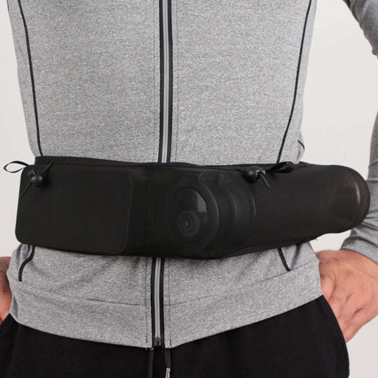 Close-fitting Sports Waist Bag Lightweight Marathon Running Belt, Size: S(Red)