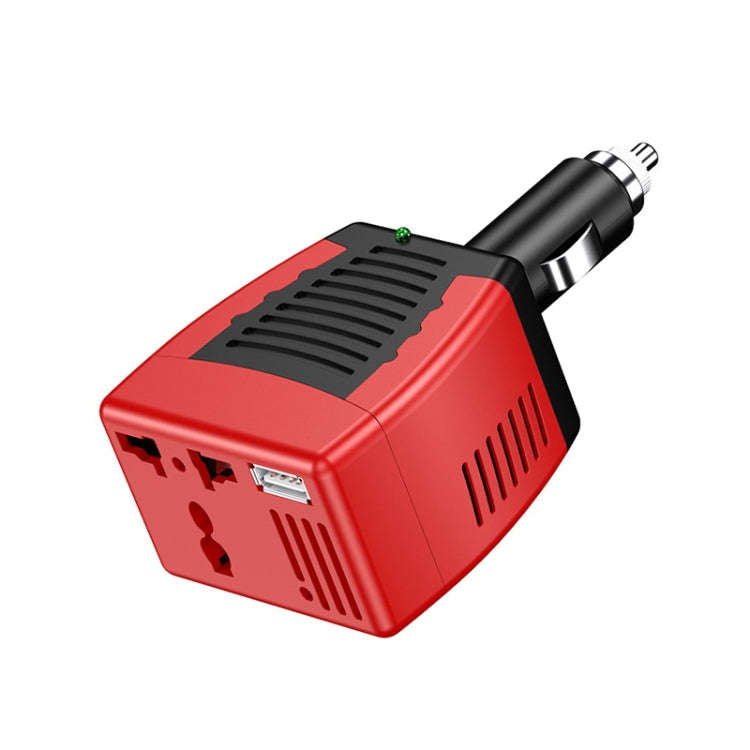 75W Car Inverter Voltage Conversion USB Port Charger, Color: 12V To 110V 0.5A Red
