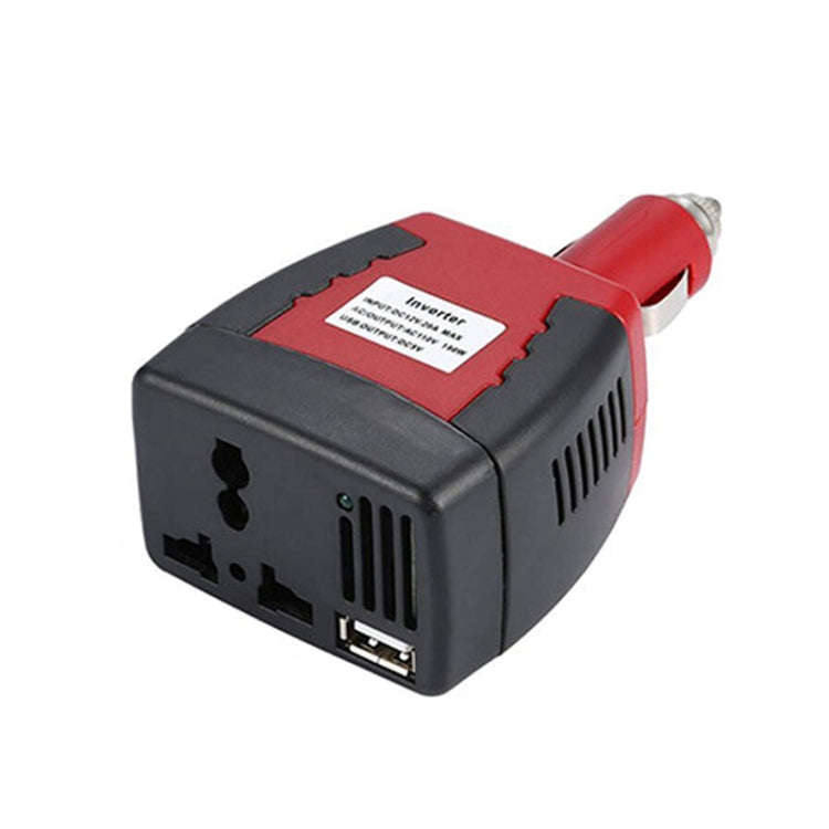 75W Car Inverter Voltage Conversion USB Port Charger, Color: 12 To 110V 0.5A Black