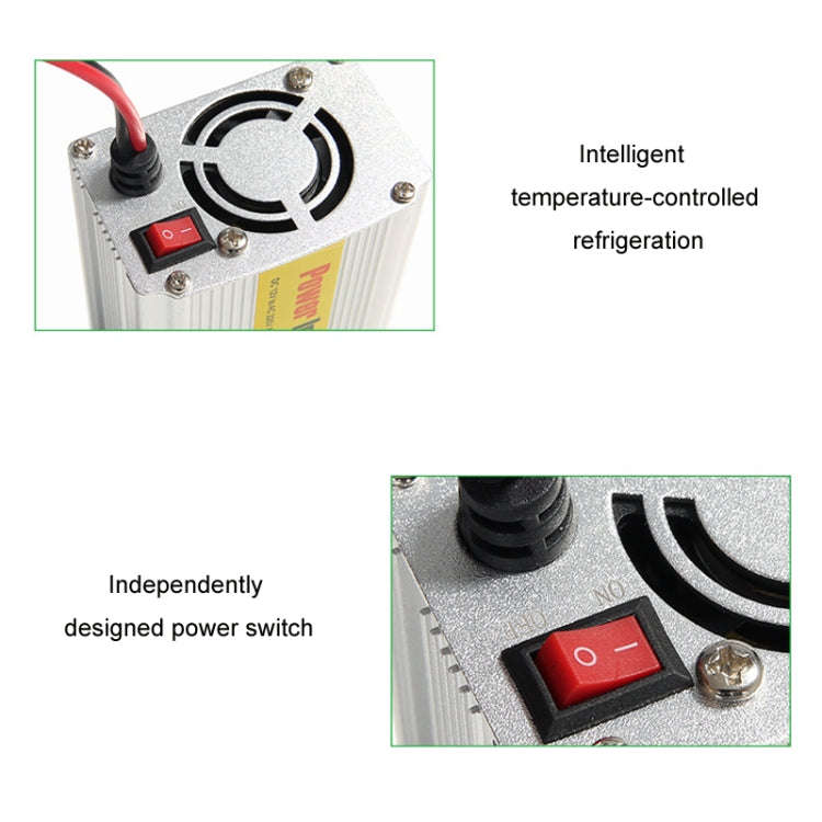 150W Car Inverter Modified Wave Automotive Power Conversion, Specification: 12V To 220V