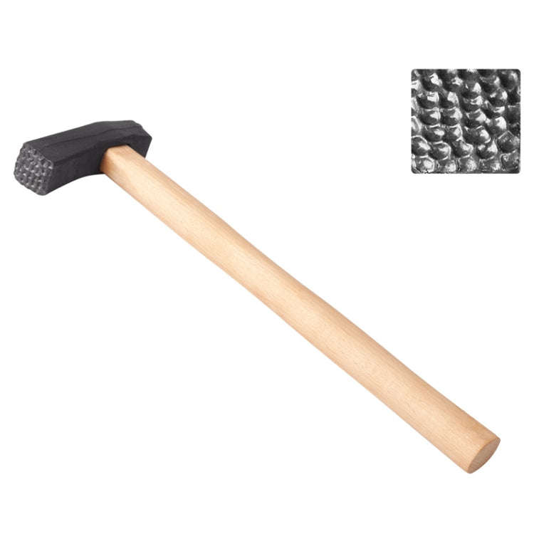 Handmade DIY Square Hammer Gold And Silver Jewelry Texture Hammer, Model: No.8