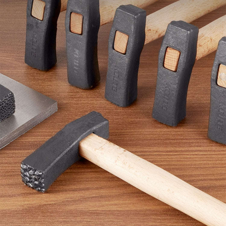 Handmade DIY Square Hammer Gold And Silver Jewelry Texture Hammer, Model: No.2