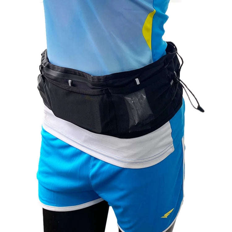 Running Sports Waist Bag Ultra-thin Breathable Belt With Trekking Pole Fixing Strap, Size: XS/S/M