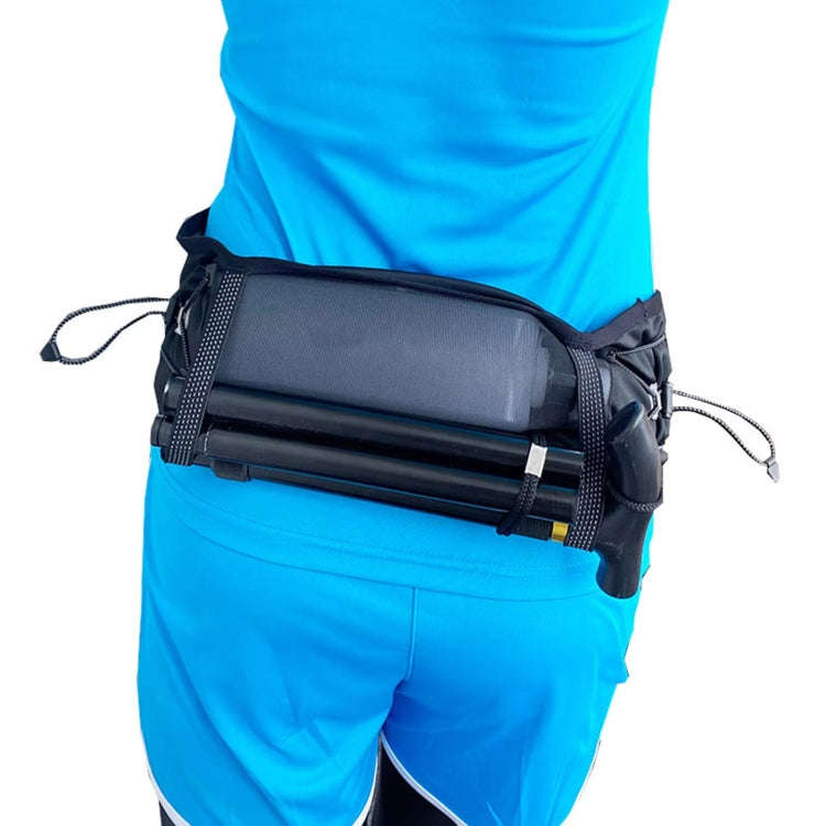 Running Sports Waist Bag Ultra-thin Breathable Belt With Trekking Pole Fixing Strap, Size: L/XL/XXL