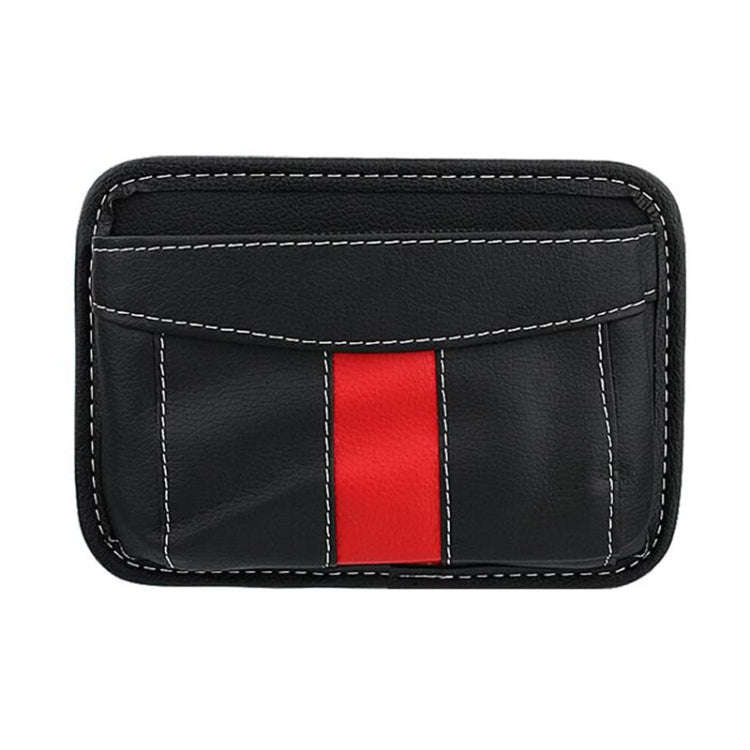 Multifunctional Car-Mounted Adhesive Mesh Bag For Storage Hanging Bags(Black)