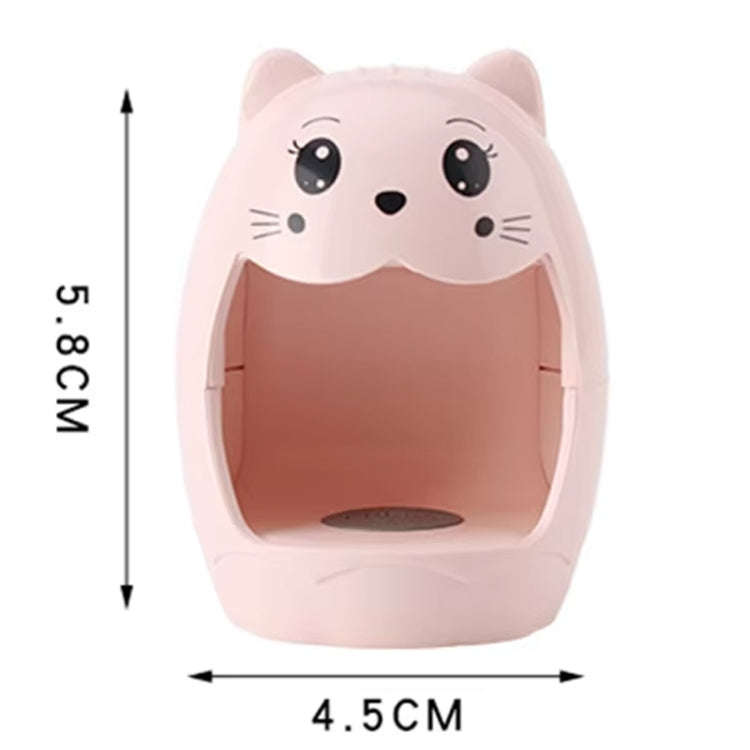 Mini LED Nail Light Therapy Lamp USB Quick Drying Nail Polish Baking Lamp(Pink)