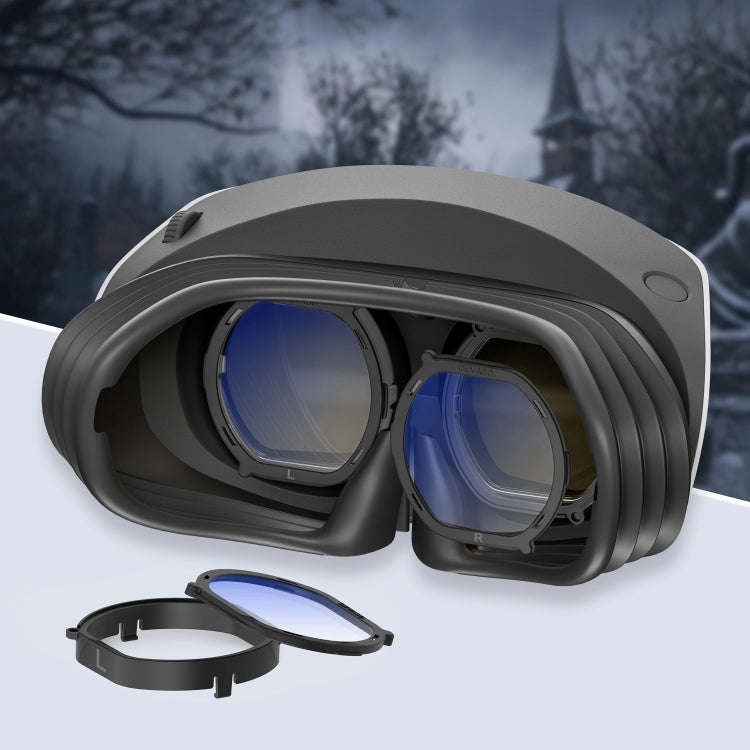 For PlayStation VR 2 DEVASO 4 In 1 Glasses Anti-scratch Ring Lens