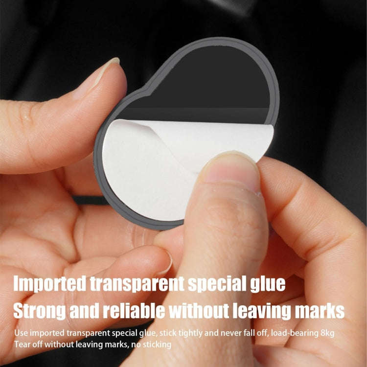 Multifunctional Car Seat Back Sundries Hook, Color: Electroplated Black