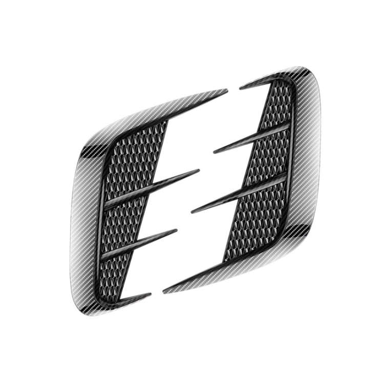 Universal Car Fender Soft Glue Decorative Car Stickers, Color: Carbon Fiber