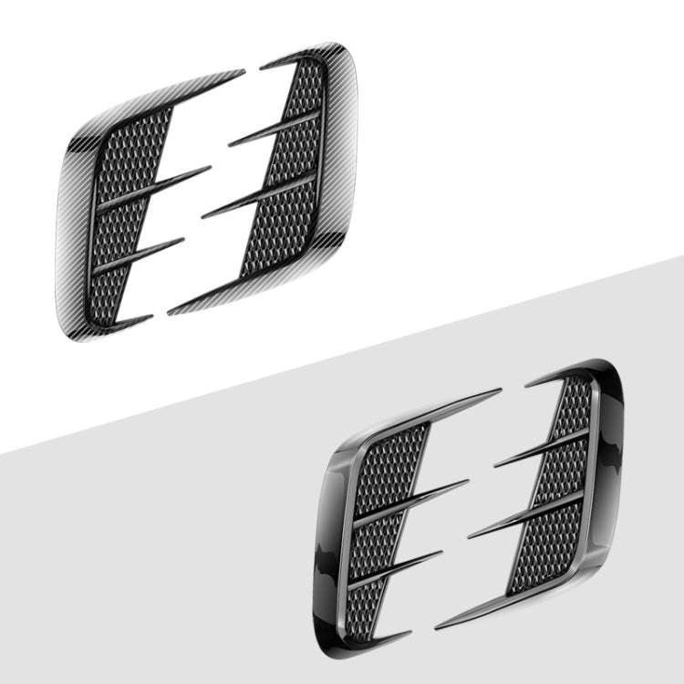 Universal Car Fender Soft Glue Decorative Car Stickers, Color: Carbon Fiber