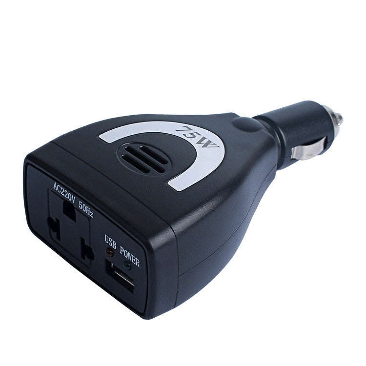 Meind 75W Mini Car Inverter Charger(12V To 110V)