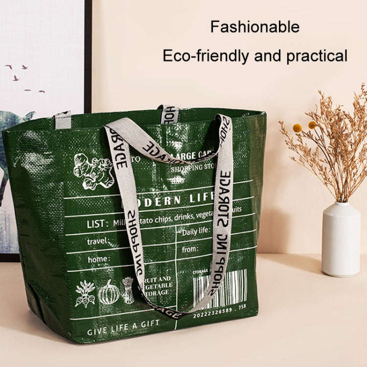 Eco-friendly Portable Large Capacity Shopping Bag Waterproof Folding Travel Bag, Color: Small Yellow