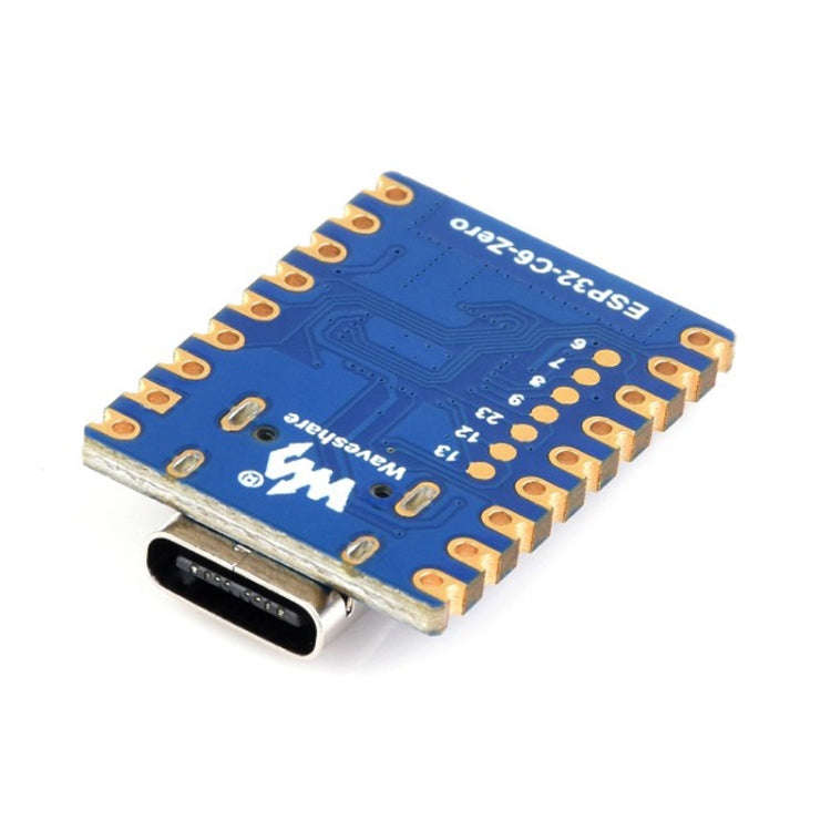 Waveshare ESP32-C6 Mini WiFi 6 & Bluetooth 5 Dual Processors Development Board, Spec: Zero
