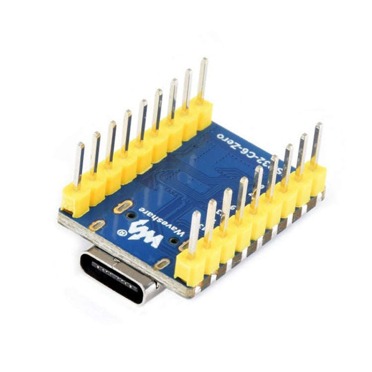Waveshare ESP32-C6 Mini WiFi 6 & Bluetooth 5 Dual Processors Development Board, Spec: Zero-M