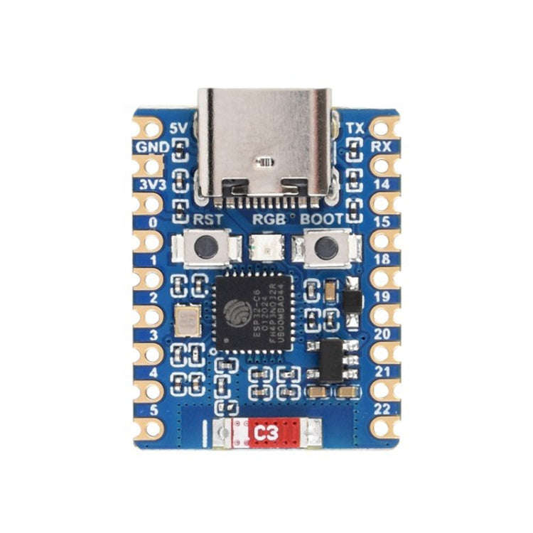 Waveshare ESP32-C6 Mini WiFi 6 & Bluetooth 5 Dual Processors Development Board, Spec: Zero-M