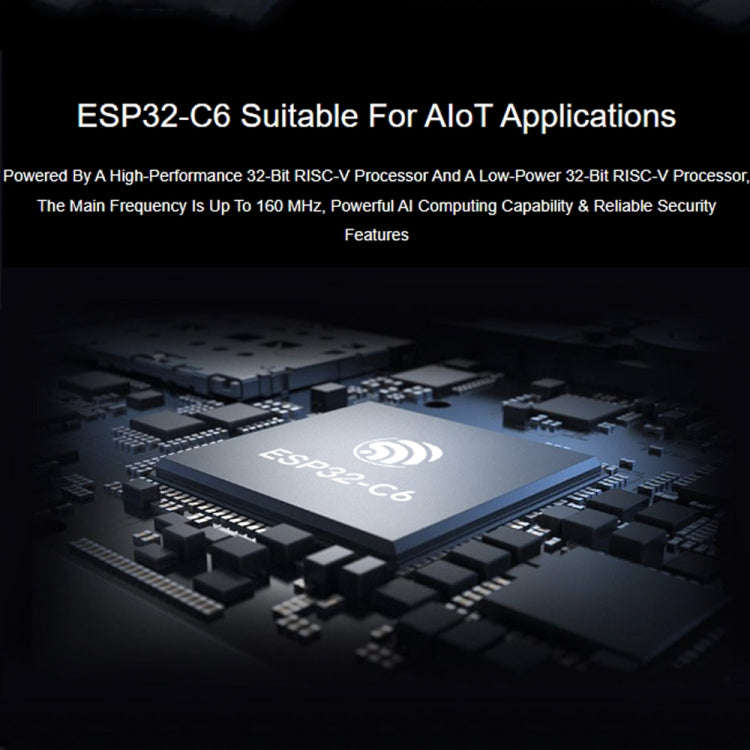 Waveshare ESP32-C6 Mini WiFi 6 & Bluetooth 5 Dual Processors Development Board, Spec: Zero-M