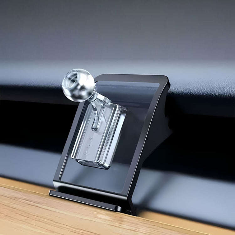For Tesla Car Dashboard 17mm Universal Ball Buckle Mobile Phone Holder Base(D05)