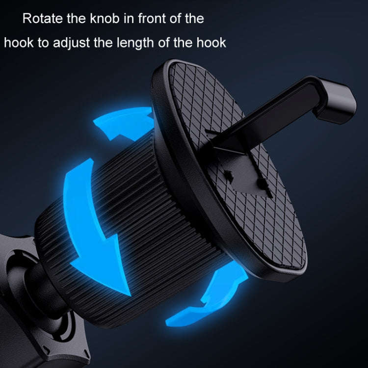 Car Wireless Magnetic Atmosphere Light Mobile Phone Holder(W17)