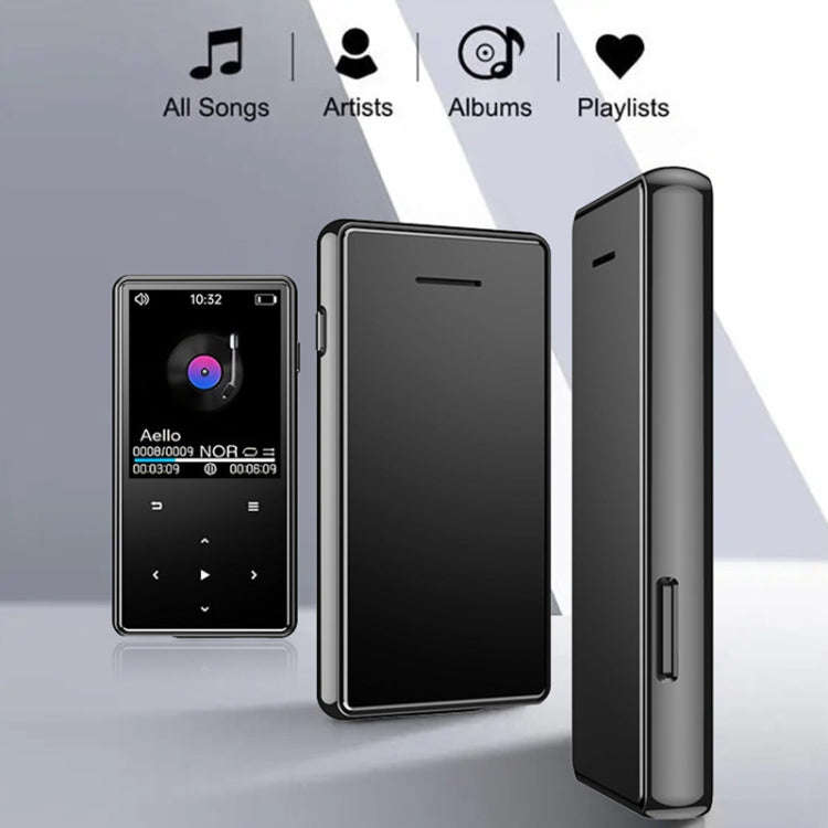 Bluetooth MP3/MP4 Music Player Portable Walkman, Memory: 8GB(Black)