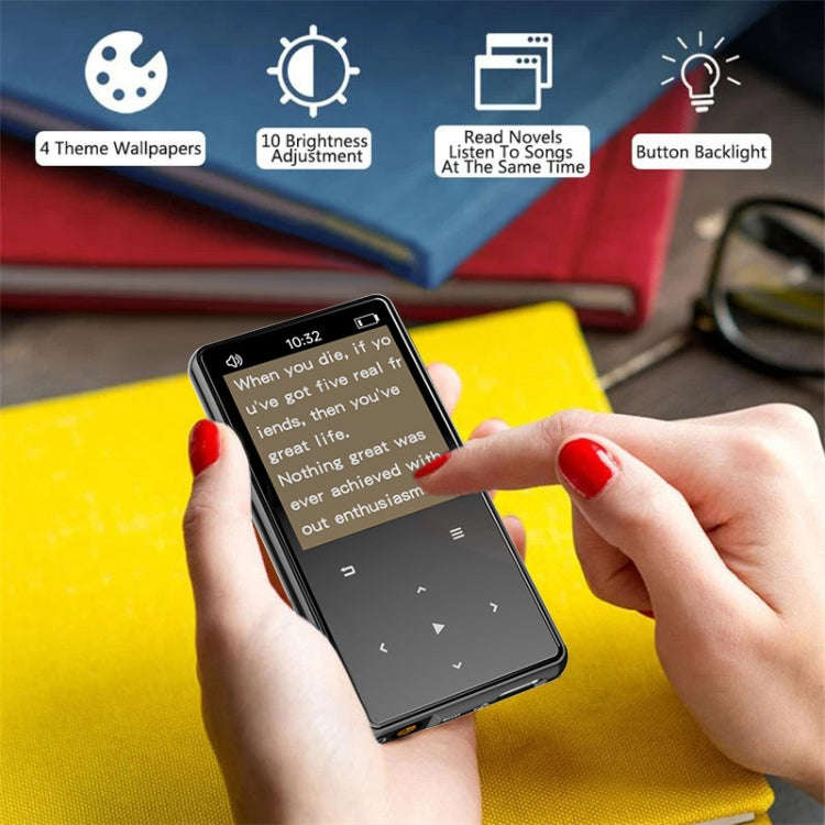 Bluetooth MP3/MP4 Music Player Portable Walkman, Memory: 32GB(Black)