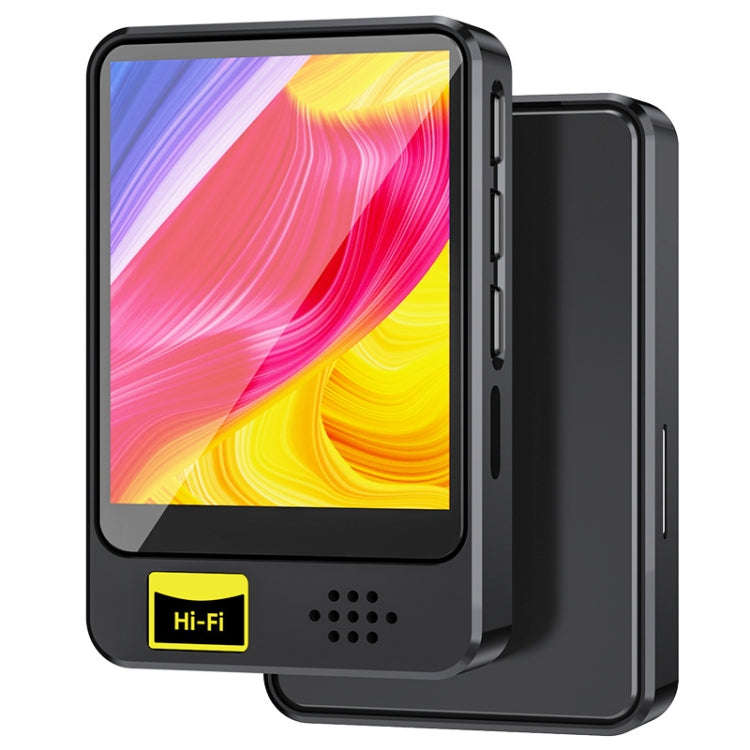 MP3 / MP4 Music Player Bluetooth Radio E-book Playback Walkman, Memory: 64GB(Black)