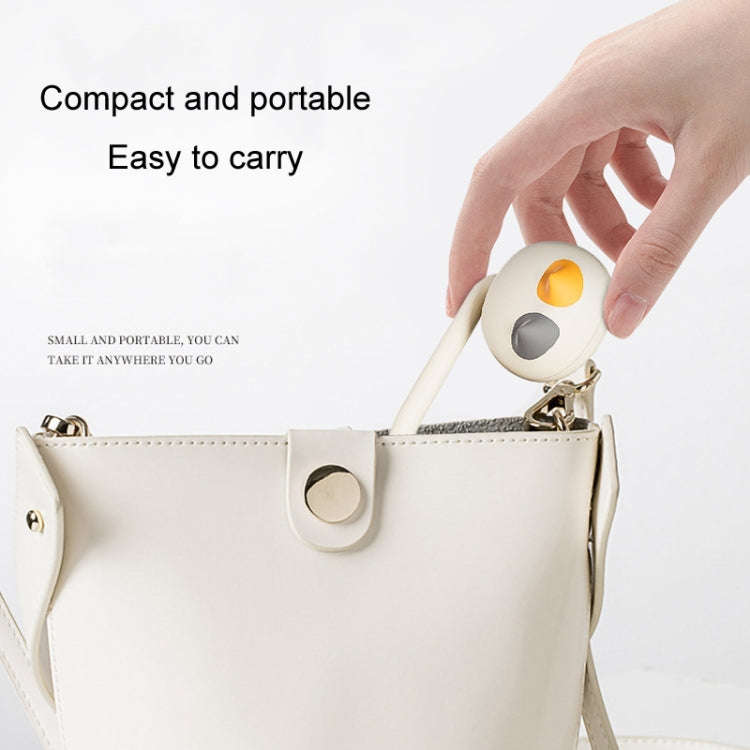 Removable Deskside Hanger Hook No-Punch Student Schoolbag Hook(Yellow)