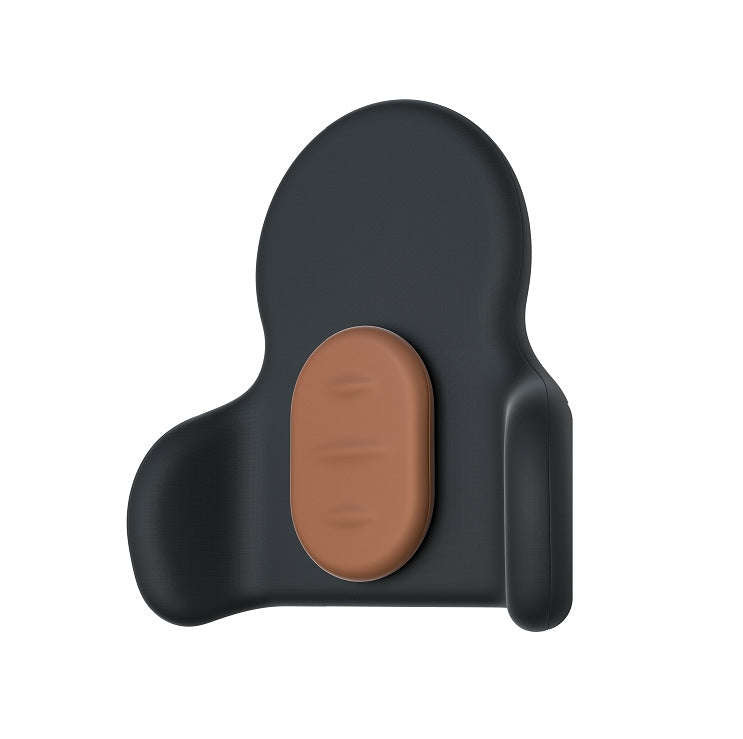 Multifunctional Car Memory Foam Adjustable Lumbar Support, Color: Classic Coffee