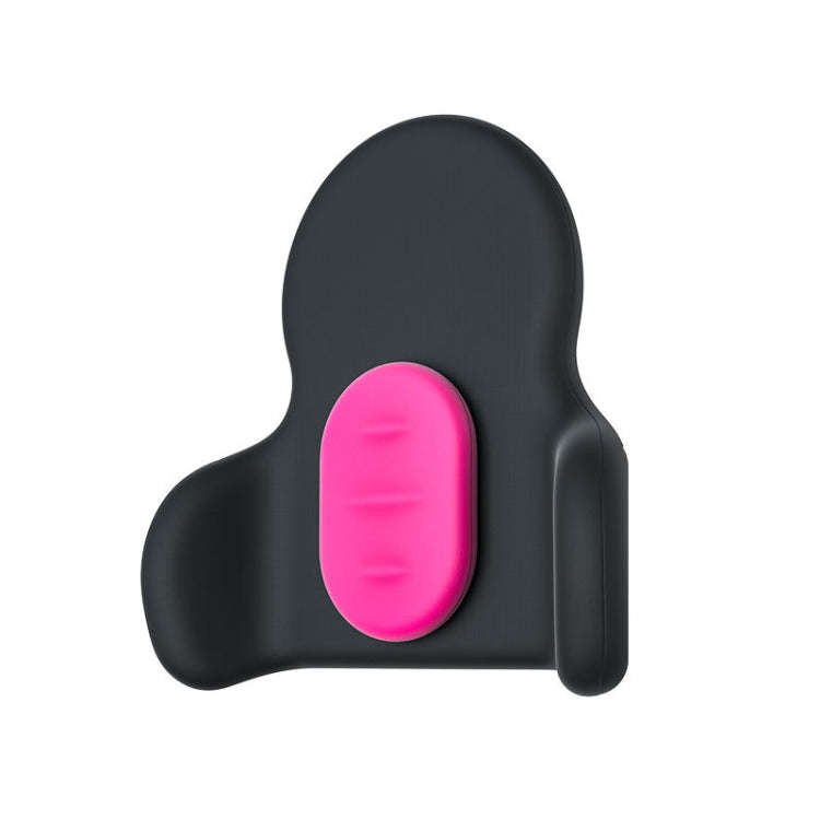 Multifunctional Car Memory Foam Adjustable Lumbar Support, Color: Classic Rose Red