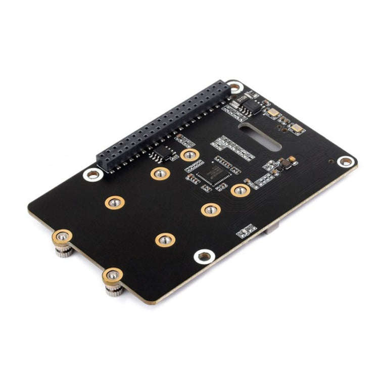 Waveshare For Raspberry Pi 5 PCIe To 2-Ch M.2 Adapter Type B NVMe Protocol(27710)