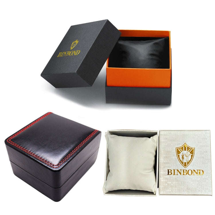 BINBOND Watch Packaging Box Gift Box, Spec: White
