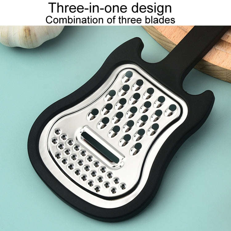 Kitchen Stainless Steel Guitar Shaped Melon Peeler Household Potato Scraper