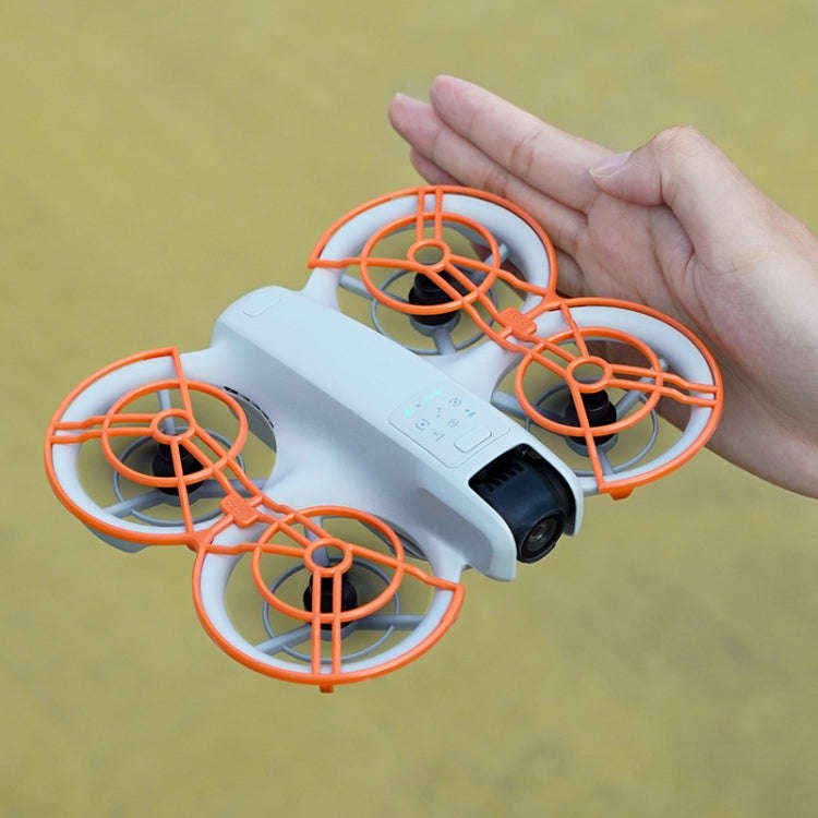 For DJI Neo Drone BRDRC Propellers Guard Cover Anti-collision Ultra-light Bumper Ring(Pink)