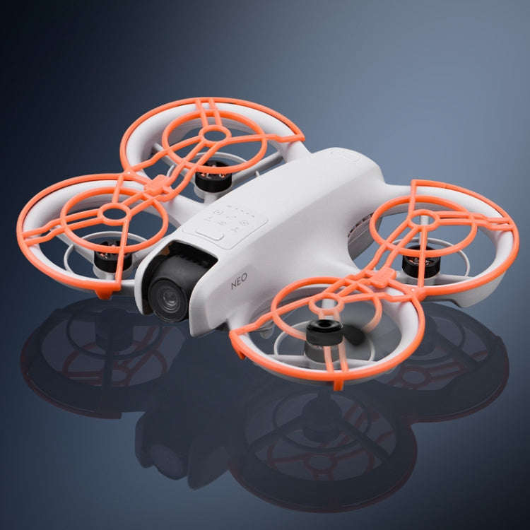 For DJI Neo Drone BRDRC Propellers Guard Cover Anti-collision Ultra-light Bumper Ring(Pink)