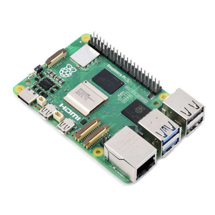 Waveshare For Raspberry Pi 5 2.4GHz Quad-Core BCM2712 Processor Development Board, Spec: 8GB