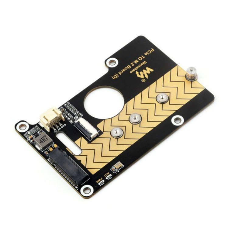 Waveshare For Raspberry Pi 5 PCIe To M.2 Adapter Board Support NVMe Protocol(27709)