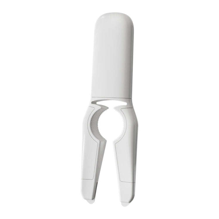 Kitchen Household Stainless Steel Multifunctional Peeler Bottle Opener 2 In 1(White)