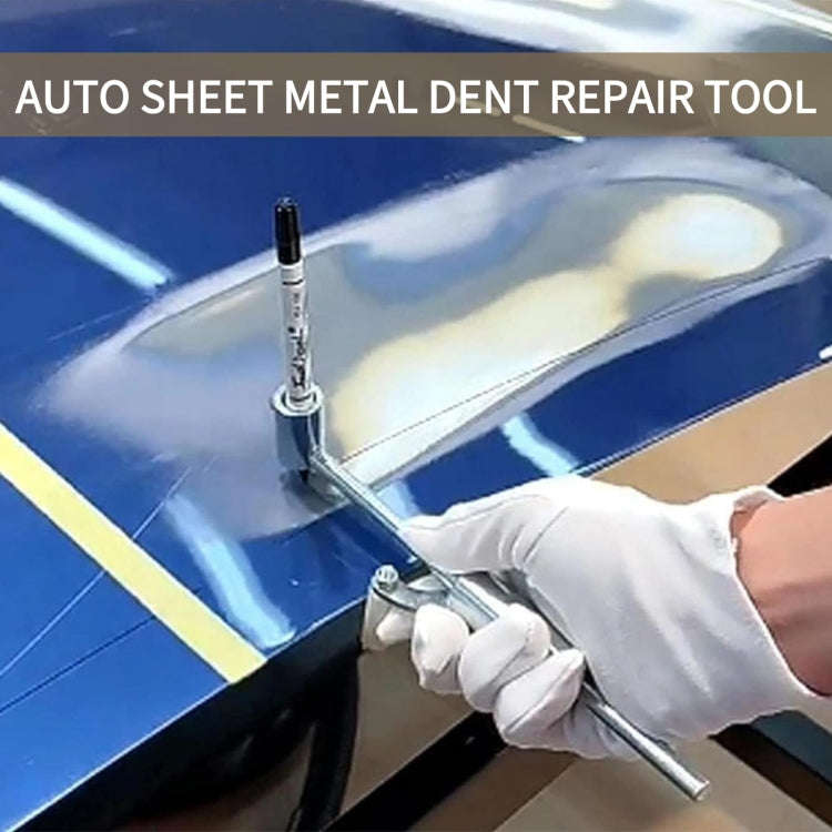 Automotive Sheet Metal Dent Repair Tool Paint Parallel Marking Tool(With Pen)