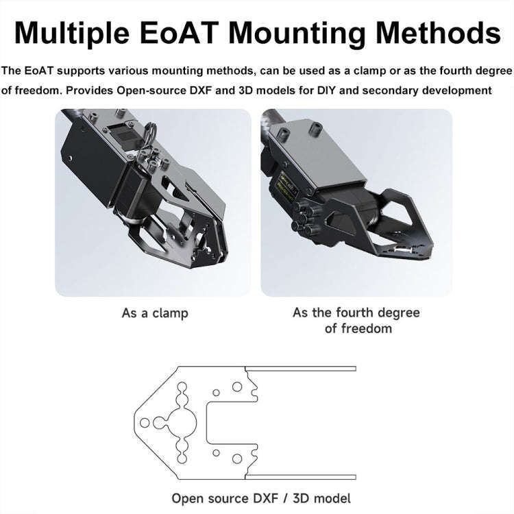 Waveshare 25118 RoArm-M2-S Desktop Robotic Arm Kit, Based On ESP32, 4-DOF(US Plug)