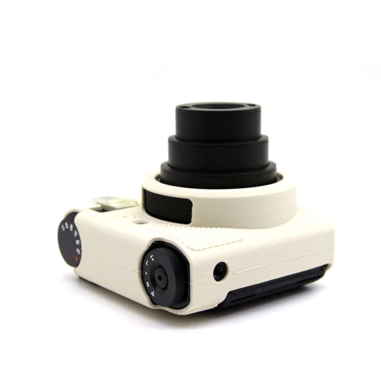 For FUJIFILM INSTAX MINI 99 Camera Protective Silicone Case(Beige)