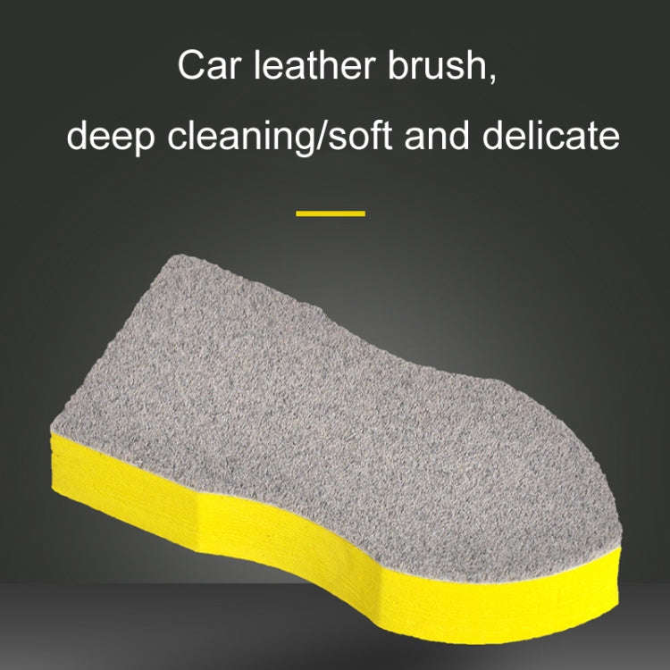 Car Seat Leather Interior Cleaning Brush(Leather Brush)