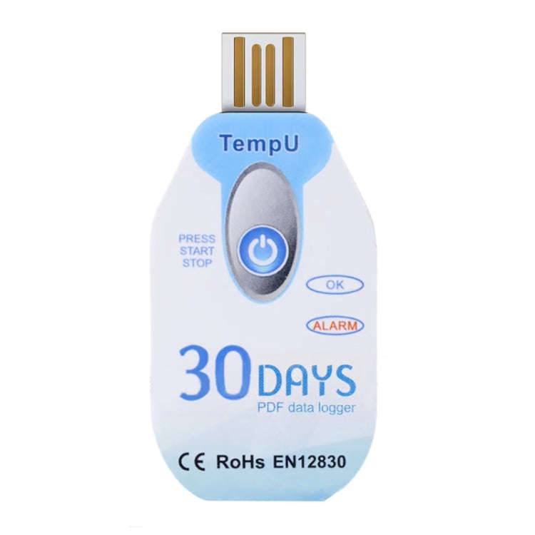 TempU Disposable Temperature Recorder For Cold Chain Transport Vehicles(30 Days)