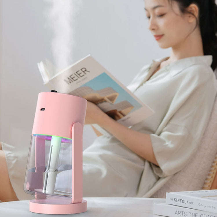 280ml Star Projection Light Humidifier USB Car Diffuser Humidifier Household Hydrating Atomizer, ...
