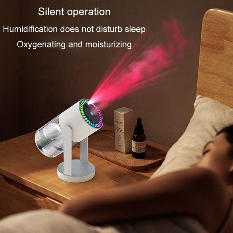280ml Star Projection Light Humidifier USB Car Diffuser Humidifier Household Hydrating Atomizer, ...