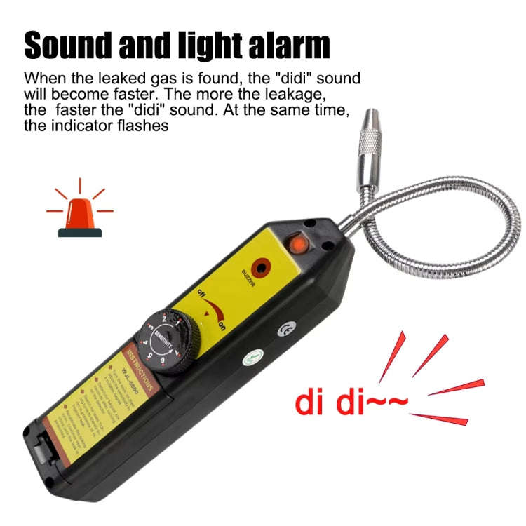 Car Halogen Air Conditioning Refrigerant Leak Detector, Model: WJL-6000